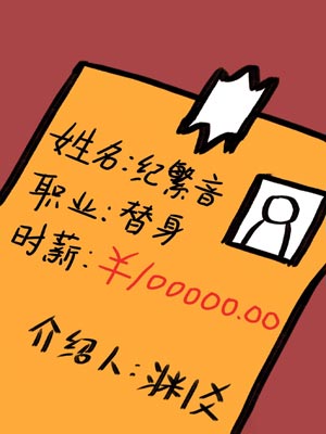 職業替身